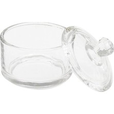 Hace Bazaar Şekerlik Mini Kapaklı Cam Şekerlik 90ML