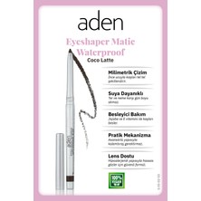 Luord-Store Aden Waterproof Matic Eyeshaper - Asansörlü Göz Kalemi 03 Coco Latte(Sütlü Kahve)