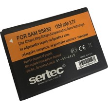 Hace Bazaar Sertec - Samsung S5830 Uyumlu Batarya