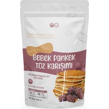 Og Natural Hurma Tozlu Bebek Pankek Toz Karışımı 300 gr 8 Aydan İtibaren Tahıllı Atıştırmalık