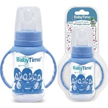 Luord-Store Babytime Silikon Damak Uçlu Kulplu Pp Biberon 150 ml