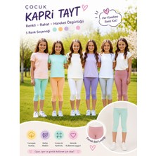 Qulat Dondeza 6’lı Ekonomik Paket – Rengarenk Çocuk Kapri Tayt