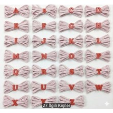 Bodrum Asel 18 cm Büyük Boy Harfli Pembe Fiyonk Toka - Kırmızı Akrilik Harf Detaylı Klipsli Saç Tokası - A'dan Z'ye Kişiye Özel Dev Fiyonk Aksesuar