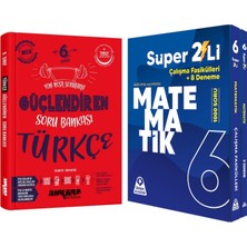 Akm Kitap Ankara Yayıncılık 6. Sınıf Türkçe Güçlendiren ve Örnek Akademi Süper Ikili Matematik Seti 2 Kitap