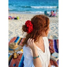 Orvia Line 2 Katlı Yumuşak Örgü Saç Tokası