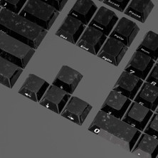 Leaven Mekanik Klavye Tuş Takımı Simli Şeffaf Rgb Keycaps