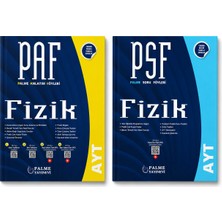 Palme Fizik Paf + Psf Föy Seti Ayt Fizik Konu Anlatım ve Soru Föyleri Eğitim Seti