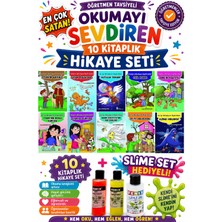 Ata Yayıncılık 2.sınıf Öğretmen Tavsiyeli Okumayı Sevdiren 48 Sayfa 10 Kitaplık Hikaye Seti-4 (Slime Set Hediyeli)