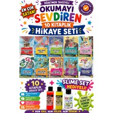 Ata Yayıncılık 3.sınıf Öğretmen Tavsiyeli Okumayı Sevdiren 64 Sayfa 10 Kitaplık Hikaye Seti (Slime Set Hediyeli)
