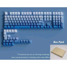 Leaven Gradient Mekanik Klavye Oem Profil Rgb Tuş Takımı Pbt