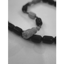 Zeyzun Usta Imzalı Sıkma Kehribar Tespih 9X13 mm Kapsül Kesim