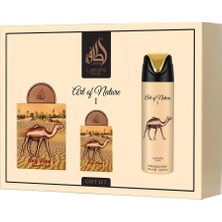 Lattafa Pride Art Of Nature I Gift Set Edp 100 ml + Edp 20 ml + Body Spray 200 ml Unisex Parfüm Hediye Seti