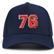 PataCute 76 Numara (Kabartmalı) Kalıplı Baseball Şapka