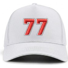 PataCute 77 Numara (Kabartmalı) Kalıplı Baseball Şapka