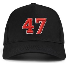PataCute 47 Numara (Kabartmalı) Kalıplı Baseball Şapka