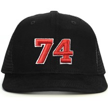 PataCute 74 Numara (Kabartmalı) Snapback Şapka
