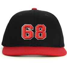 PataCute 68 Numara (Kabartmalı) Snapback Şapka