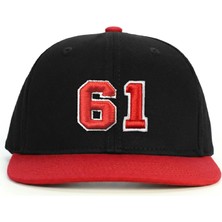 PataCute 61 Numara (Kabartmalı) Snapback Şapka