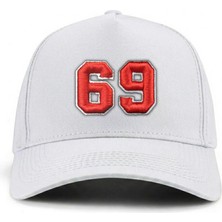 PataCute 69 Numara (Kabartmalı) Kalıplı Baseball Şapka