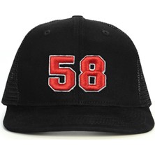 PataCute 58 Numara (Kabartmalı) Snapback Şapka
