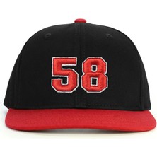 PataCute 58 Numara (Kabartmalı) Snapback Şapka