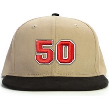 PataCute 50 Numara (Kabartmalı) Snapback Şapka