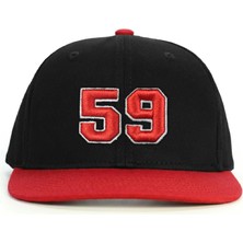 PataCute 59 Numara (Kabartmalı) Snapback Şapka
