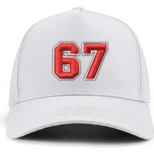 PataCute 67 Numara (Kabartmalı) Kalıplı Baseball Şapka
