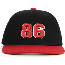 PataCute 86 Numara (Kabartmalı) Snapback Şapka