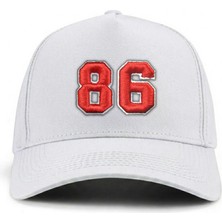 PataCute 86 Numara (Kabartmalı) Kalıplı Baseball Şapka