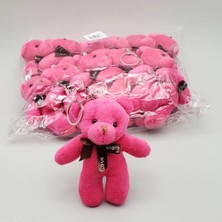 Zenvia Peluş Ayıcık Anahtarlık Pembe