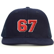 PataCute 67 Numara (Kabartmalı) Snapback Şapka