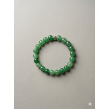Rose Doğaltaş 10 mm Aventurin  Doğaltaş  Bileklik  Unisex