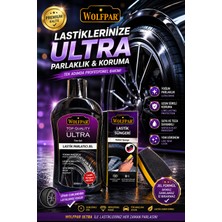 Wolfpar Ultra Lastik Parlatıcı Jel + Lastik Süngeri Hediyeli