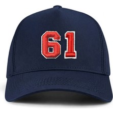 PataCute 61 Numara (Kabartmalı) Kalıplı Baseball Şapka