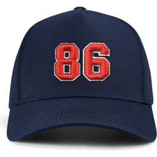 PataCute 86 Numara (Kabartmalı) Kalıplı Baseball Şapka