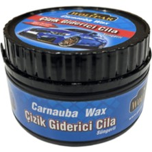 Wolfpar Çizik Giderici Cila Süngerli Carnauba Wax ile Araç Yüzeyleri için Parlaklık Sağlar