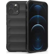 AKM Newface Apple iPhone 12 Pro Kılıf Optimum Silikon - Siyah