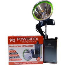 Powerdex PD-3072 Profesyonel Kafa Lambası | 50W – 5000 Lümen – 38.000 Mah – Powerbank Özellikli – Çok Fonksiyonlu