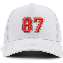 PataCute 87 Numara (Kabartmalı) Kalıplı Baseball Şapka