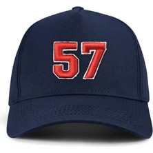 PataCute 57 Numara (Kabartmalı) Kalıplı Baseball Şapka