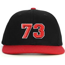 PataCute 73 Numara (Kabartmalı) Snapback Şapka