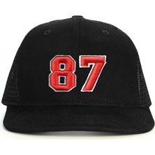 PataCute 87 Numara (Kabartmalı) Snapback Şapka