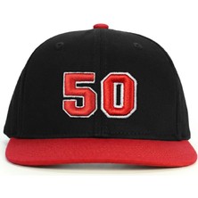 PataCute 50 Numara (Kabartmalı) Snapback Şapka
