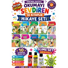 Ata Yayıncılık 3.sınıf Öğretmen Tavsiyeli Okumayı Sevdiren 64 Sayfa 10 Kitaplık Hikaye Seti-2 (Slime Set Hediyeli)
