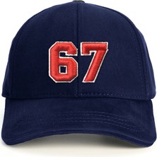 PataCute 67 Numara (Kabartmalı) Baseball Şapka