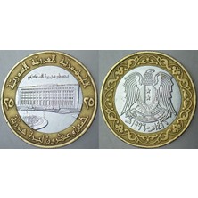 Banknoting Suriye 25 Pound 1996 Bimetal.