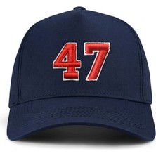 PataCute 47 Numara (Kabartmalı) Kalıplı Baseball Şapka