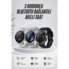 Aydogan's Akıllı Saat Amoled Ekran Bluetooth Bağlantılı Sesli Görüşme Nabız Ölçer