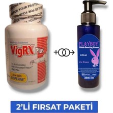 Luord-Store Vigrx Erkeklere Özel Destekleyici 60'lı Libido Arttırıcı Krem 125 ml